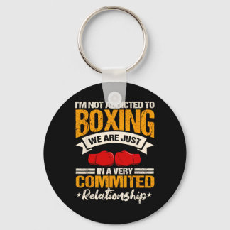 Boxing Ring Gloves Boxer Sport Coach Trainee Key Ring