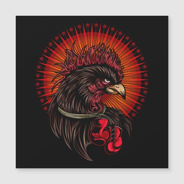 Boxing Rooster (Front)