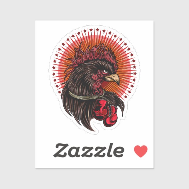 Boxing Rooster (Sheet)