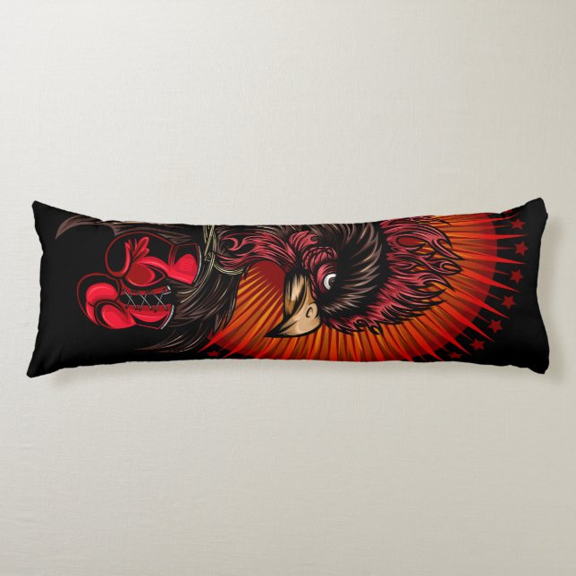 Boxing Rooster Body Cushion (Front)