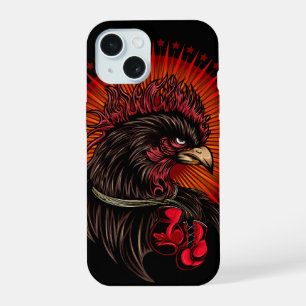 Boxing Rooster iPhone 15 Case