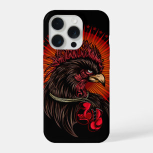 Boxing Rooster iPhone 15 Pro Case