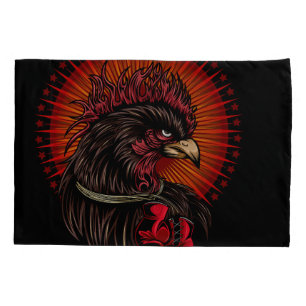 Boxing Rooster Pillowcase