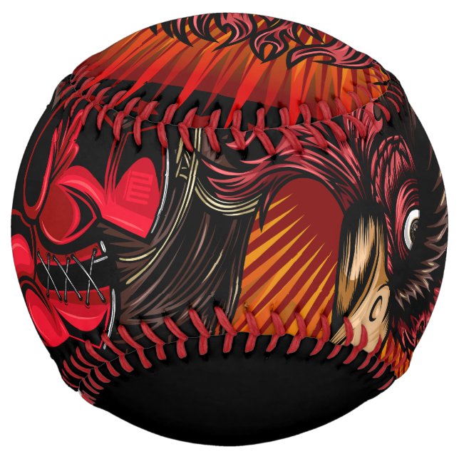 Boxing Rooster Softball (Front)