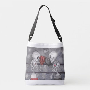 Boxing Skeleton Cross Over Bag