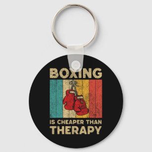 Boxing Son Vintage Boxing Boxer Key Ring