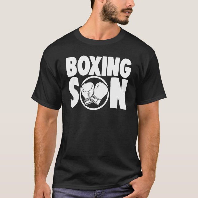 Boxing Son  Women Boxing Sports Love 1 T-Shirt (Front)