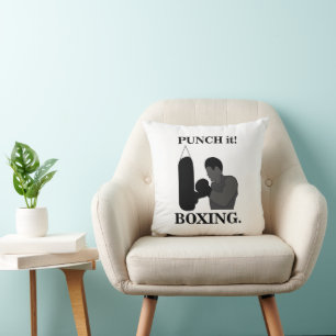 Boxing Sport Punch It Boxing Cushion