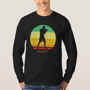Boxing Sports Or Mma Fighter Boxer Retro Vintage A T-Shirt