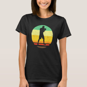 Boxing Sports Or Mma Fighter Boxer Retro Vintage A T-Shirt