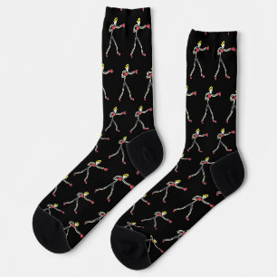 Boxing Stickman Socks