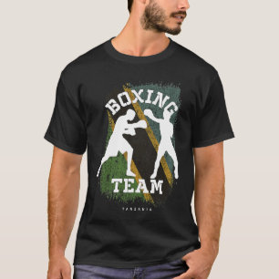 Boxing Tanzania Combat Sports Fighter Boxing T-Shirt