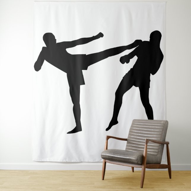 Boxing Tapestry (In Situ)