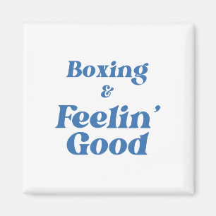 Boxing Training Motivation Fitness Victory Feeling Magnet