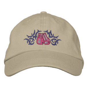 Boxing Tribal Embroidered Hat