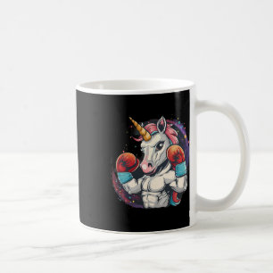 Boxing Unicorn With Boxing Gloves Kickboxing Funny Coffee Mug