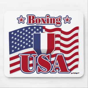 Boxing USA Mouse Mat