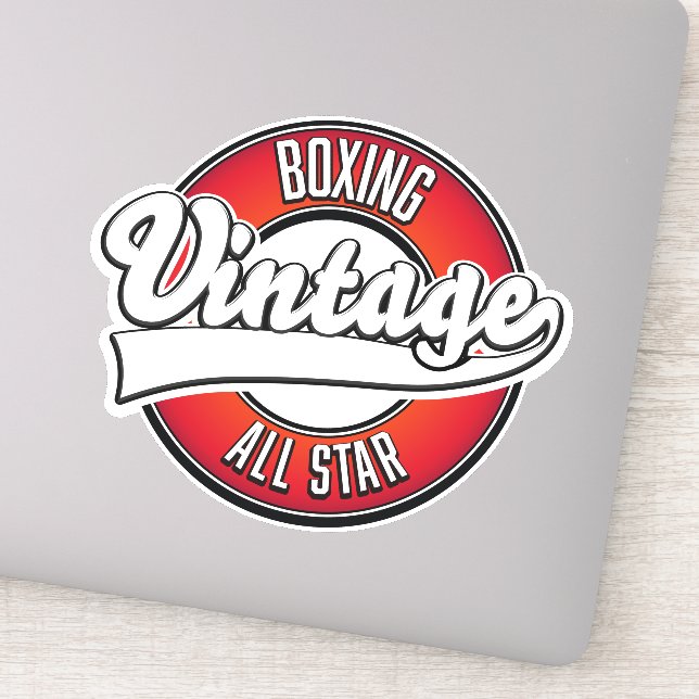 Boxing Vintage All star logo (Detail)
