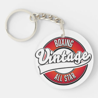 Boxing Vintage All star logo Key Ring