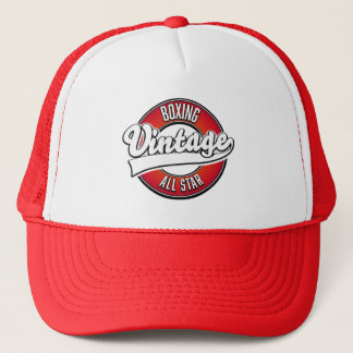 Boxing Vintage All star logo Trucker Hat