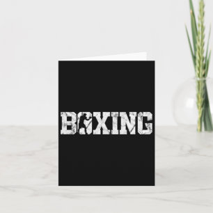 Boxing Vintage Boxing 3 Card