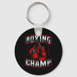 Boxing Vintage Boxing Champ Key Ring