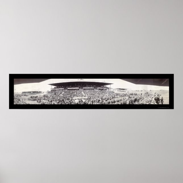 Boxing Willard Johnson Photo 1915 Poster (Front)