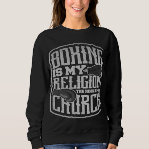 boxing workout gym boxer champion sweatshirt