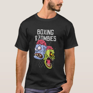 Boxing Zombie Punching Bag Knockout Fighter T-Shirt