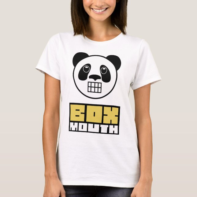 Boxmouth Panda T-shirt (Front)