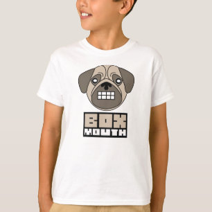 Boxmouth Pug Dog T-Shirt