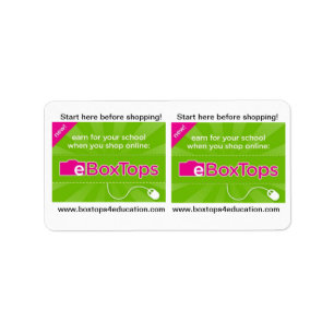 Boxtops for Education Stickers