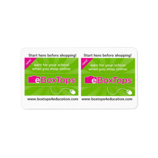 Boxtops for Education Stickers