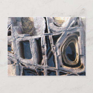 Boxwork Concretions on Wasp Head Postcard