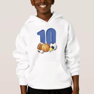 Boy 10th Birthday Sports Balls