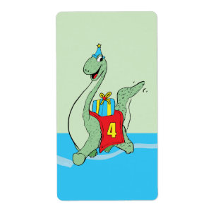 Boy, 4th Birthday Dinosaur