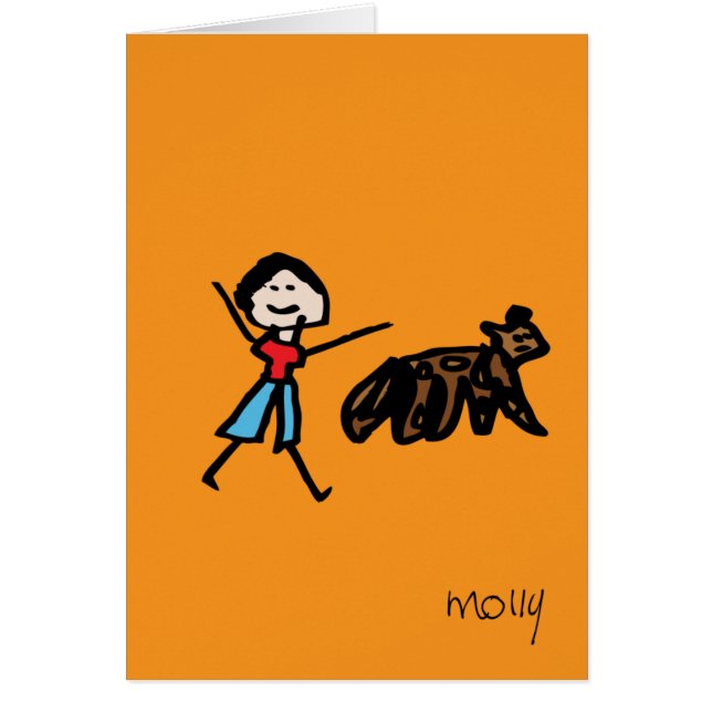 Boy and his dog (Front)