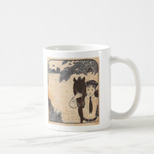 Boy and horse coffee mug