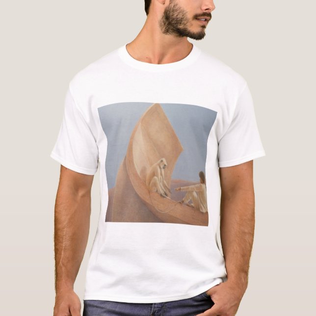Boy and Monkey 2010 T-Shirt (Front)