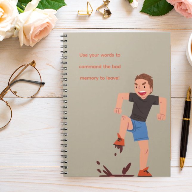 Boy Angrily Stomping in Mud Notebook – Release the (Creator Uploaded)