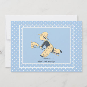 Boy At Play Invitation