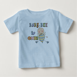 Boy Baby Bee 1st Birthday Tshirts and Gifts