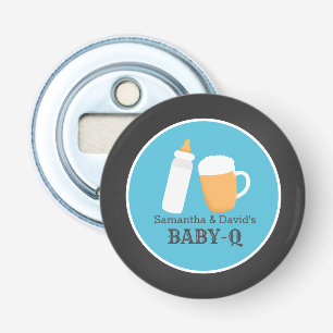 Boy Baby Q Couples Beer Baby Shower Bottle Opener