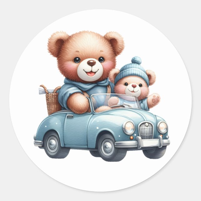 Boy Baby Stickers (Front)