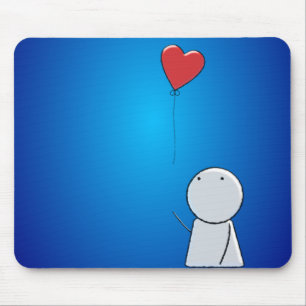 Boy & Balloon Mousepad
