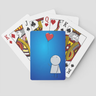 Boy & Balloon Playing Cards