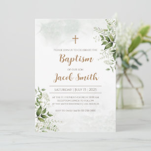 Boy Baptism invitations & Girl Christening invites