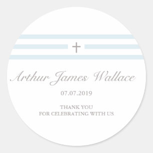 Boy Baptism sticker