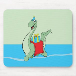 Boy, Birthday Dinosaur Mouse Mat