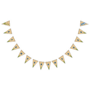 Boy Birthday - Dinosaur Stomp Party Flags 2